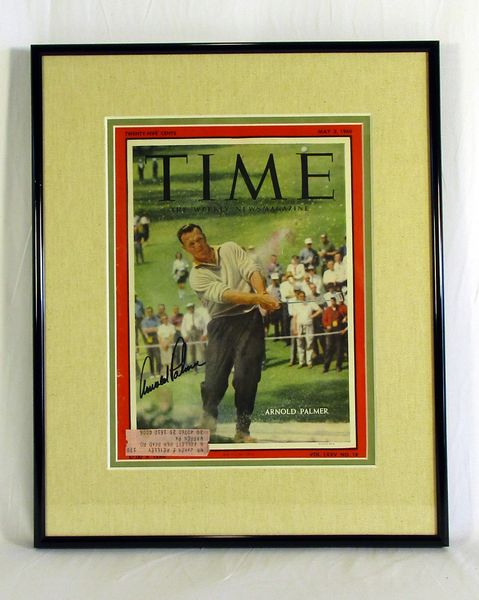 Arnold Palmer signed TIME magazine - 5/2/60