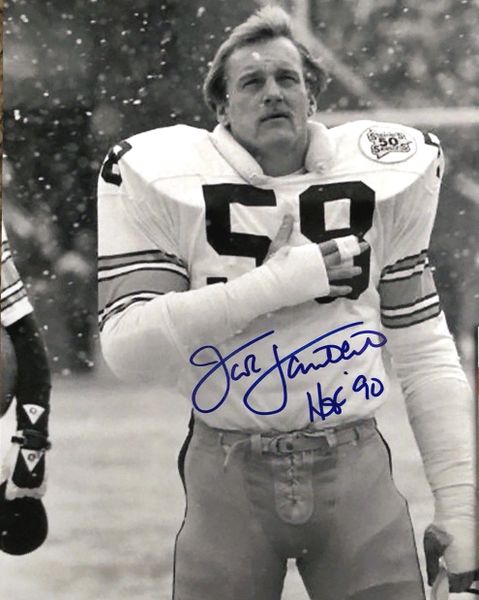 Jack Lambert Autographed Photo