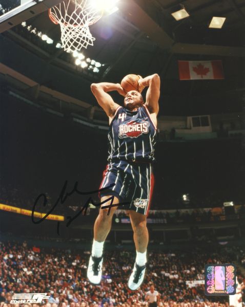 Charles Barkley - Houston Rockets signed 8x10 photo