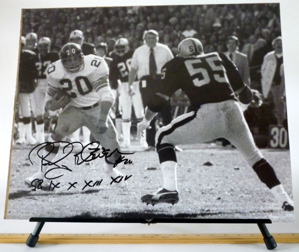 Rocky Bleier SIGNED Pittsburgh Steelers 8x10 photo