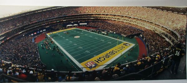 Steelers Three Rivers Stadium Authentic Game Used Turf Frame COA Pittsburgh  - Inscriptagraphs Memorabilia - Inscriptagraphs Memorabilia