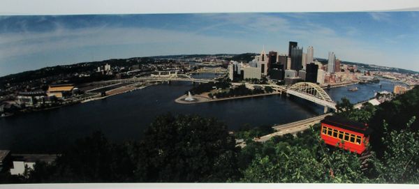 City of Pittsburgh - Duquesne Incline - Heinz Field - 8x20 photo