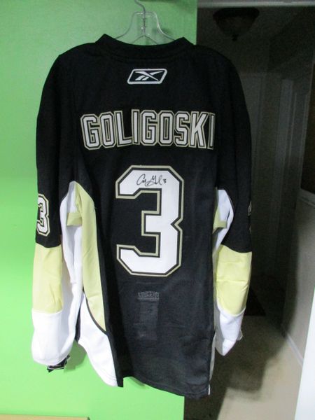 Alex Goligoski, Pittsburgh Penguins - signed jersey - size 54