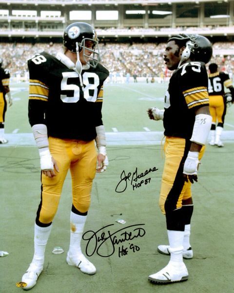 Jack Lambert & Joe Greene - Pittsburgh Steelers - 16x20 photo