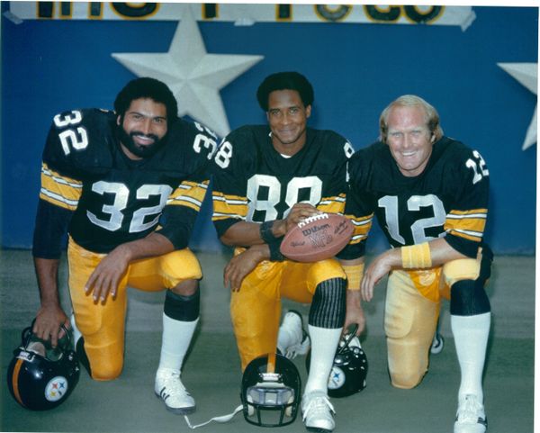 Franco Harris, Lynn Swann, Terry Bradshaw - Pgh. Steelers - 16x20 photo