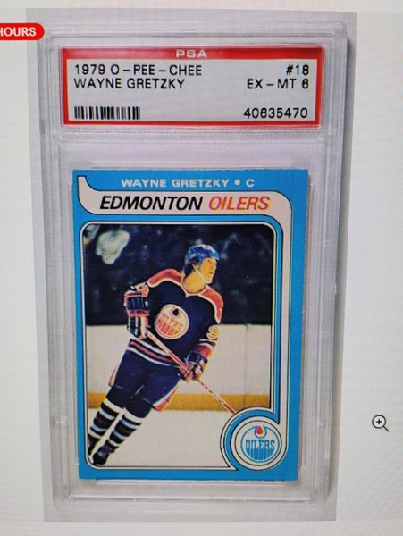 1979-80 Wayne Gretzky OPC rookie card - PSA 6