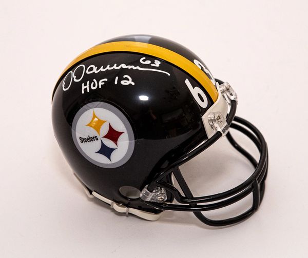 HOF C Dermonti Dawson, Steelers - signed mini helmet