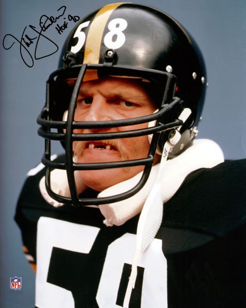 Jack Lambert Autograph In Nfl Autographed Jerseys for sale