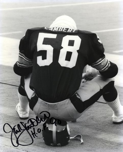 26. Jack Lambert size 11x14 photo