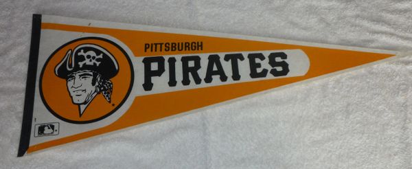 1970's Pittsburgh Pirates full-size pennant