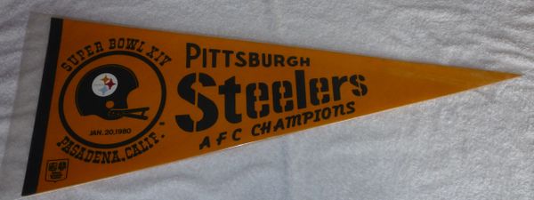 Pittsburgh Steelers Super Bowl XIV full-size pennant