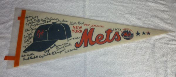 1972 New york Mets full-size pennant