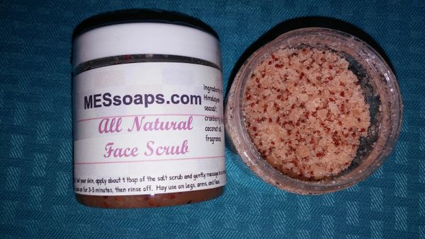 All Natural Face Scrub 4oz