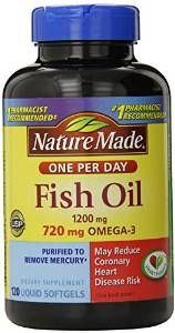 Nature Made (One a Day) Fish Oil 1200mg 120-Count