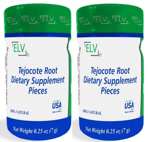 Authentic Raiz de Tejocotes Root Treatment 2 Pack - 6 Month Supply - Mexican Version