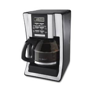 Mr. Coffee 12-Cup Programmable Coffeemaker Chrome