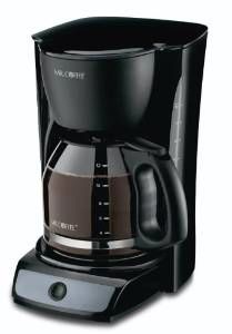 Mr. Coffee Cup Switch Coffeemaker Black