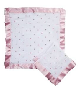 Aden by aden + anais 2 Pack Muslin Security Blanket, Oh Girl!