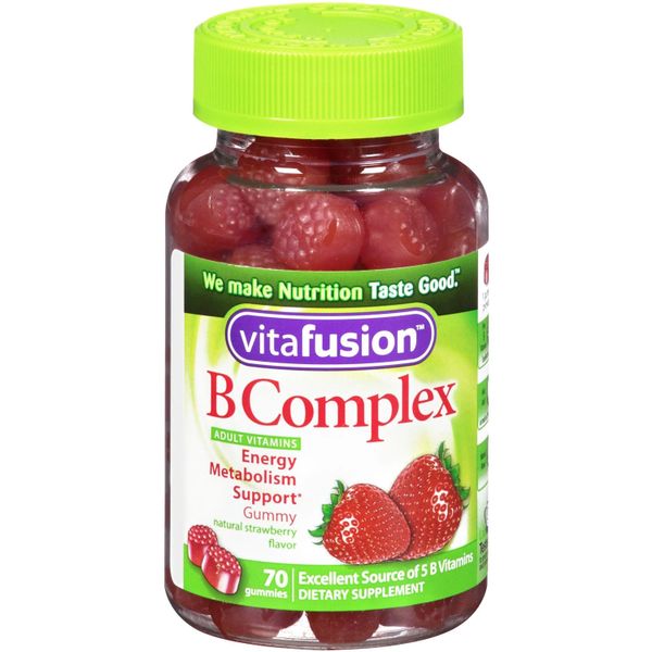 Vitafusion B Complex Gummy Vitamins 70 gummies Bottle-3