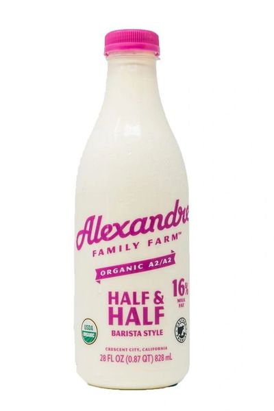 Alexandre Family Farm Half Half Barista Style Cream 16 Milkfat 28oz