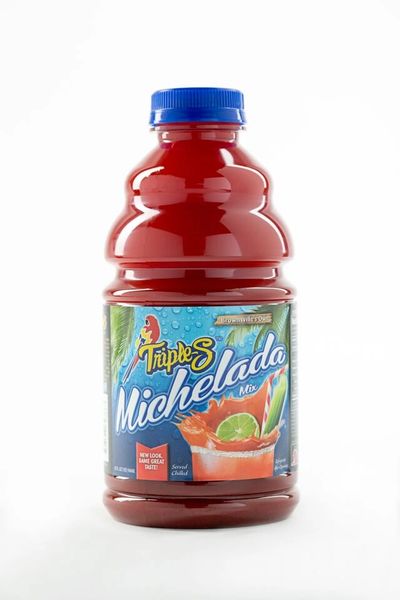 1.) Single Triple-S Michelada Mix 32oz Bottle