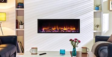 SKOPE
INSET ELECTRIC FIRE
CHROMALIGHT
LED
CRYSTAL ICE-EFFECT
GREY & CLEAR PEBBLES