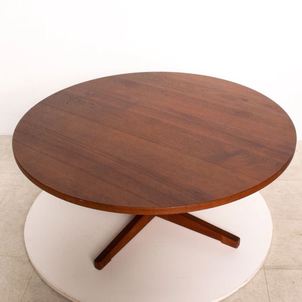 [38+] Mid Century Modern Round Wood Coffee Table