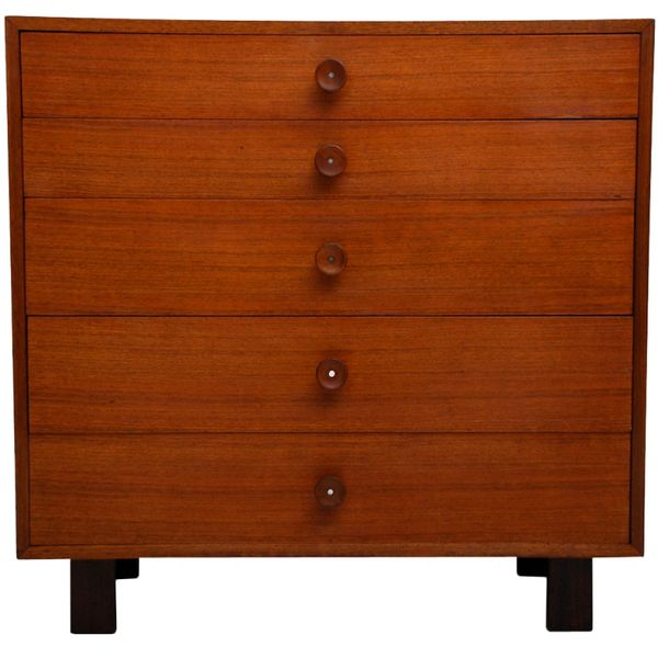 George Nelson Tall Dresser For Herman Miller Ambianic Mid