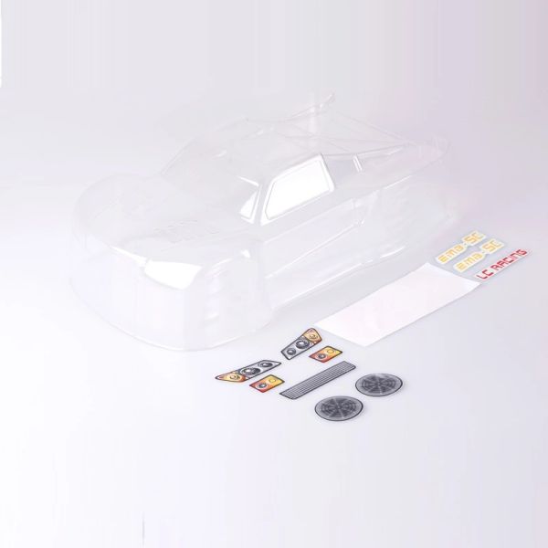 L6055 LC RACING 1/14 EMB-SC SHORT COURSE TRUCK BODY (CLEAR)