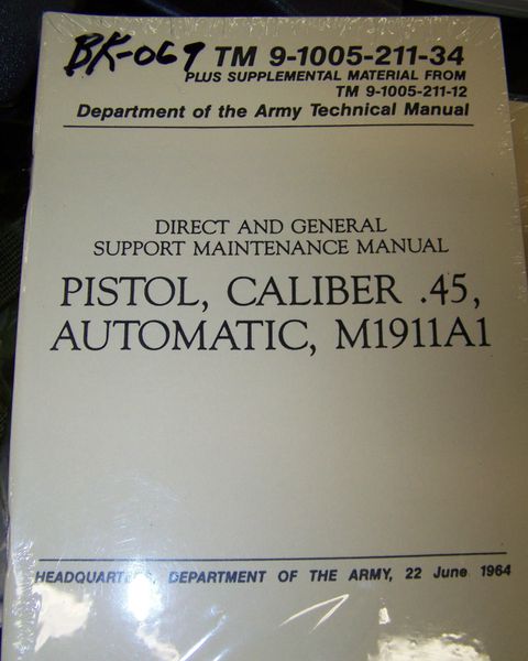 M-1911 .45 MANUAL