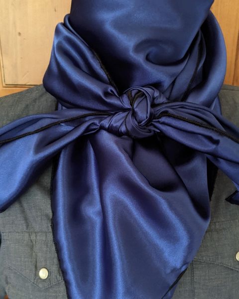 42x42 Royal blue wild rag