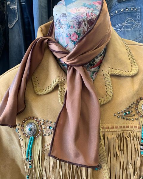 Roy Rogers or show scarf - copper