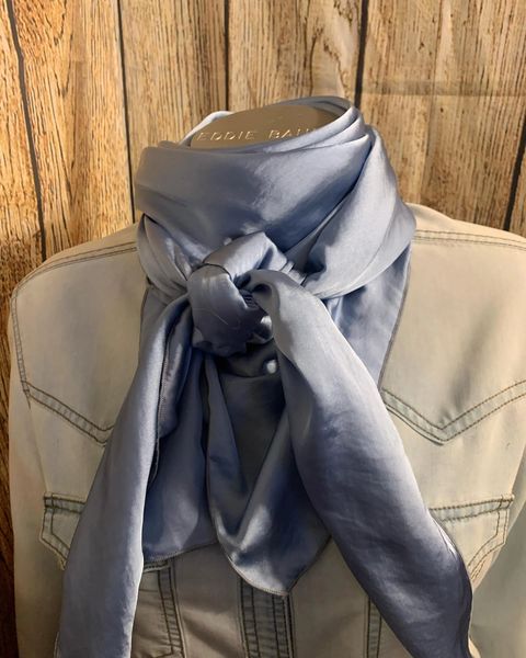 42x42 light blue wild rag