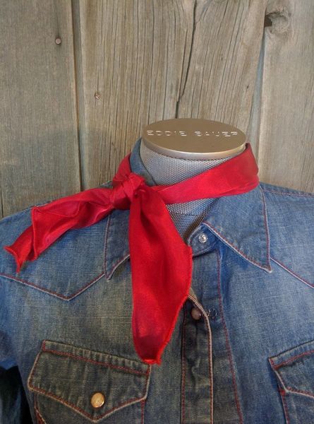 Roy Roger scarf - red