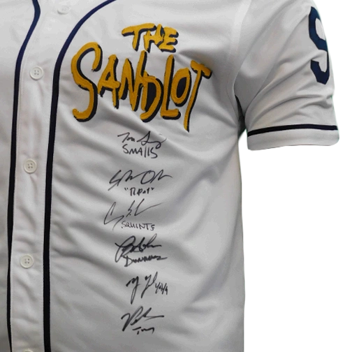 The Sandlot Movie Signed Custom Jersey