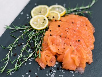 Cold smoked Atlantic Salmon