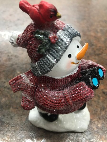 Ceramic snowman