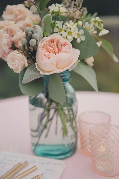 Mason Jar arrangement