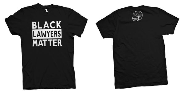 Black "LAWYERS" Matter®--Adult T-shirt