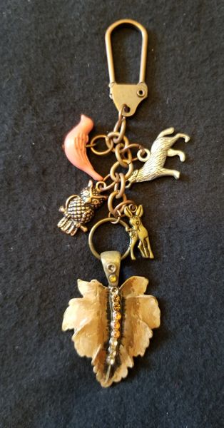 Forest Critters Purse Charm