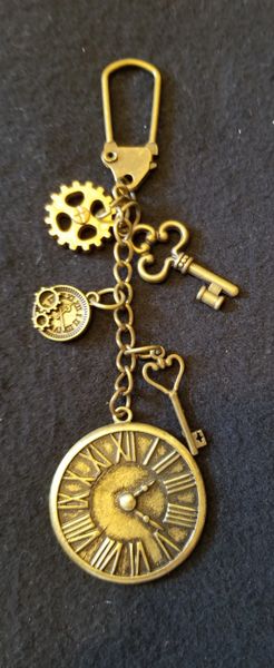 Keys of Time Purse Charm