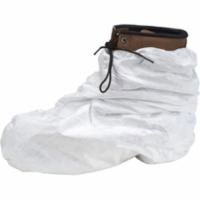 SA174 Tyvek® Shoe/boot Cover Elastic Top Polyethylene One Size White : DUPONT #TY450S-LG (100/CS)