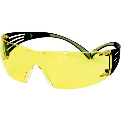 SDL530 Safety Glasses, 3M SecureFit 400 Series Protective Eyewear Amber Anti-Fog #SF403AF-CA (4 PAIRS/BOX)