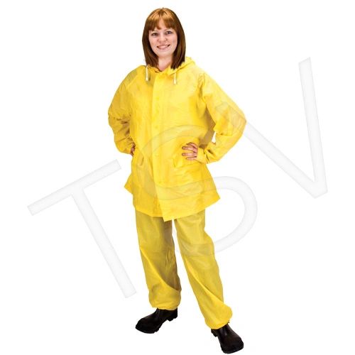 SEH092 Rainsuit Material: PVC 0.20 mmThick WITH BIB PANTS (SML-3XL) #RZ300 ZENITH