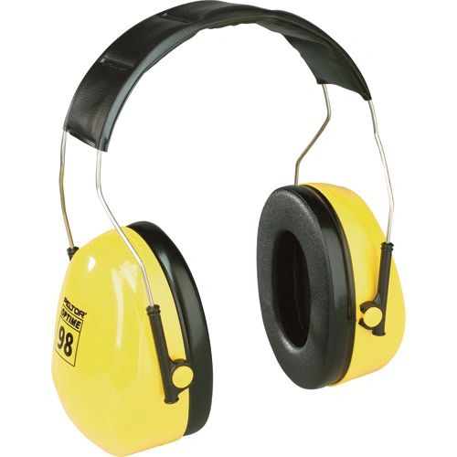 SC172 3M HEADBAND PeltorTM NRRdB 25 OptimeTM 98 Series Earmuffs #H9A YELLOW