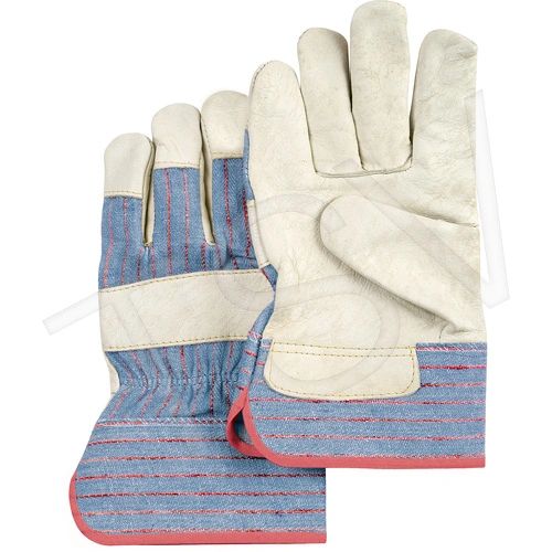 SAO051 Grain Cowhide Fitters Standard Quality Gloves, Large, Unlined Size: Large ZENITH