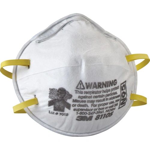 SAM402 3M 8110S N95 Particulate Respirators 20/BX SMALL SIZE