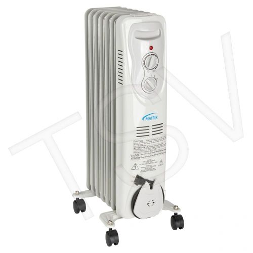 EA612 Oil-Filled Heater Type: Oil Filled Power Source: Electric Min BTU Rating: 2048 Max BTU Rating: 5120 MATRIX