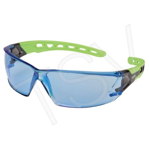 SDN704 Safety Glasses BLUE ANTI-SCRATCH LENS UV Flexable Arm CSA Z94.3/ANSI Z87 ZENITH #Z2500 (12 PAIRS/BOX)