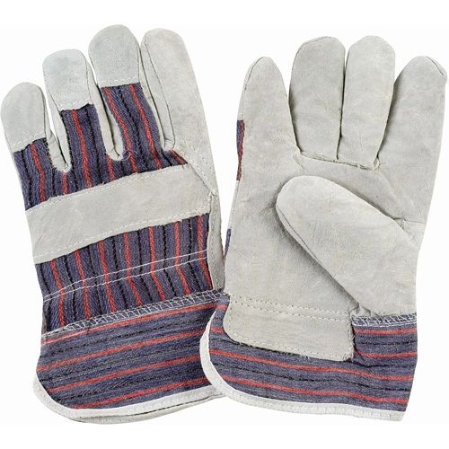 SAN638 Split Cowhide Fitters Gloves, STANDARD Quality, LARGE
